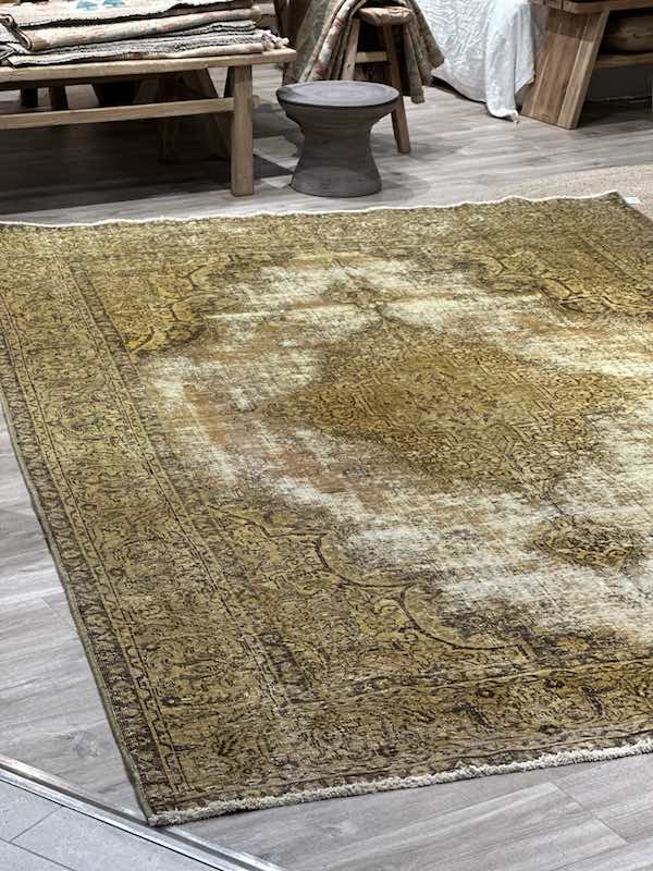 Bargi - Vintage Täpriz persialaismatto #593 / 208x315 cm