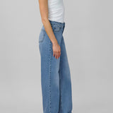 The Louis 139 High Wide 32", Medium Blue Retro Wash