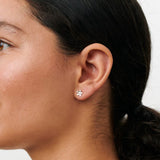 Mini Wild Poppy korvakorut, Silver