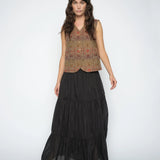 Silka maxihame, Black