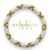 Nepali Gold and White Bracelet A05