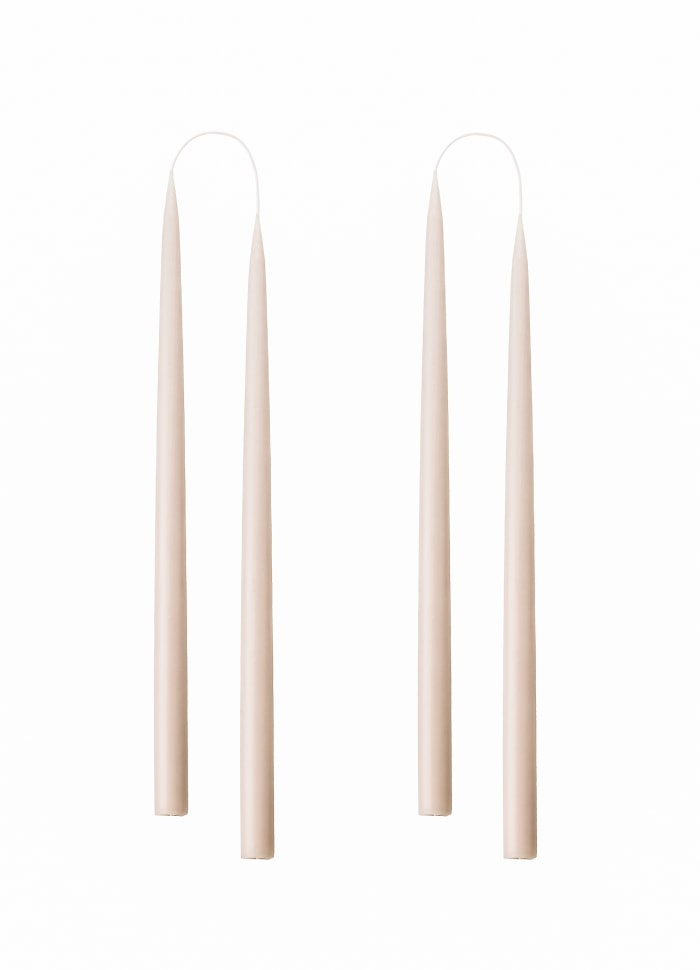 Kruunukynttilä pitkä 35cm, nude