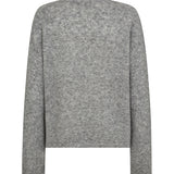 Mape neule O-kauluksella, Grey Melange