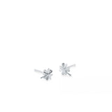 Clover nappikorvakorut, Silver