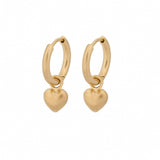 Heart Huggies korvakorut, Gold