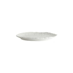 Pure Leaf kakkulautanen 18x22cm, white