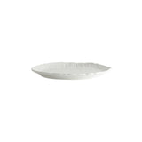 Pure Leaf kakkulautanen 18x22cm, white