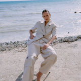 Santon Cargohousut, Soft Beige