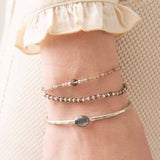 A Beautiful Story - Iris rannekoru Smokey Quartz, silver