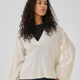 Huxi V-neck neule, Snow White