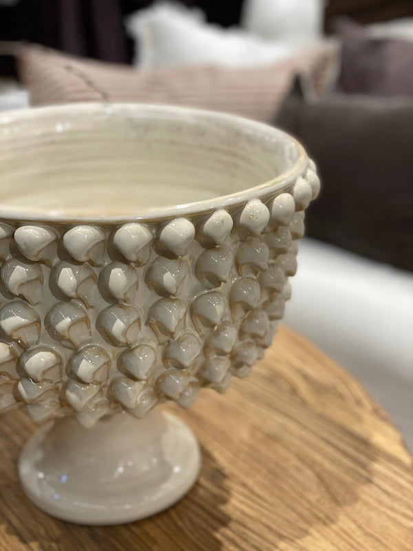 Solanto koristekulho suuri Ø33cm, beige