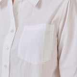 Sunna Short Shirt, Bright White
