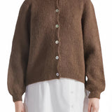 Susan neuletakki alpakkaa, Cocoa Brown