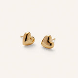 Sweetheart nappikorvakorut, Gold Plated Brass