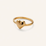Sweetheart sormus, Gold Plated Brass