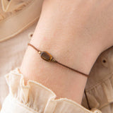Gemstone rannekoru Tiger Eye