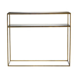 Metallinen konsolipöytä 35x100, honeygold