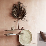Metallinen konsolipöytä 35x100, honeygold