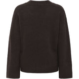 Huxi V-neck neule, Espresso