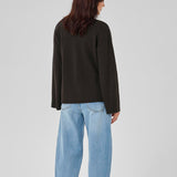 Huxi V-neck neule, Espresso