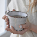 Keraaminen muki M, smooth