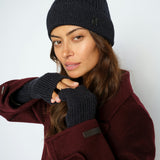 Tova käsineet ribbineulosta, Dark Navy
