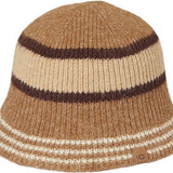 Neulottu bucket hattu, Chestnut Multi