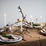 LED klipsikynttilät joulukuuseen (4 kpl)