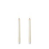 LED kruunukynttiläpari 20cm, Ivory