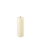 LED pöytäkynttilä Smooth 15 cm, Ivory