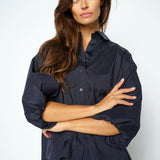 Vinita kauluspaita 3/4 hihoilla, Salute Navy