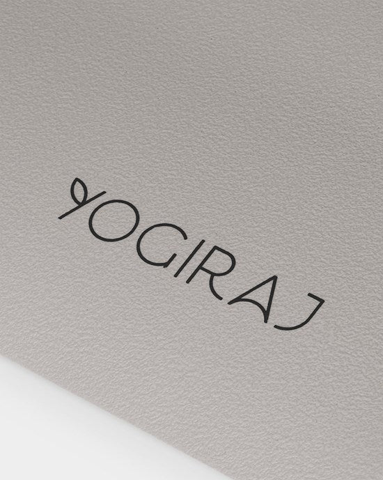 Yogiraj - Joogamatto Natural Practice Mat 4mm, misty greige