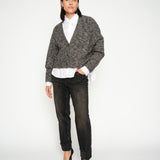 Zela Warm Knit neuletakki, Phantom